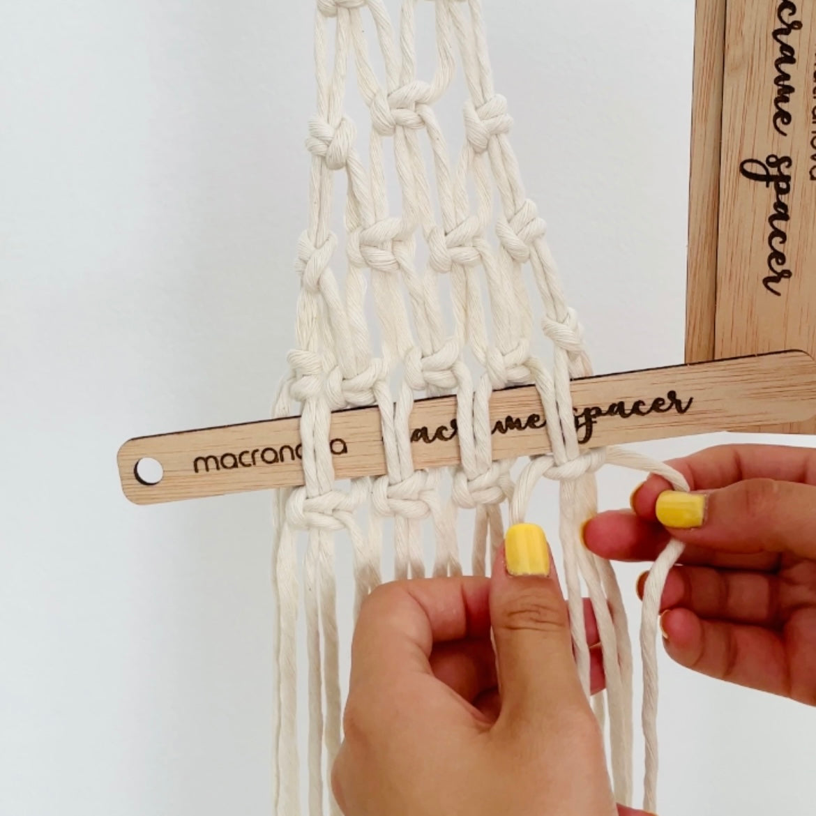 Pack 3 spacer rules - Perfect macrame knots