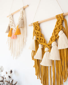 Tapestry Workshop with Macramé Tassels:the most complete course