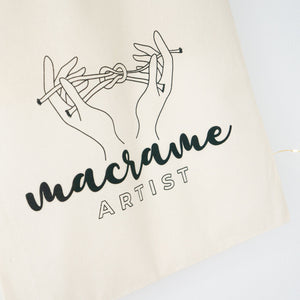 Shopping bag"Macramé Artist"