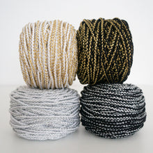 Load image in gallery viewer,Metallic braided rope/4-5mm/50m
