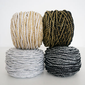 Metallic braided rope/4-5mm/50m